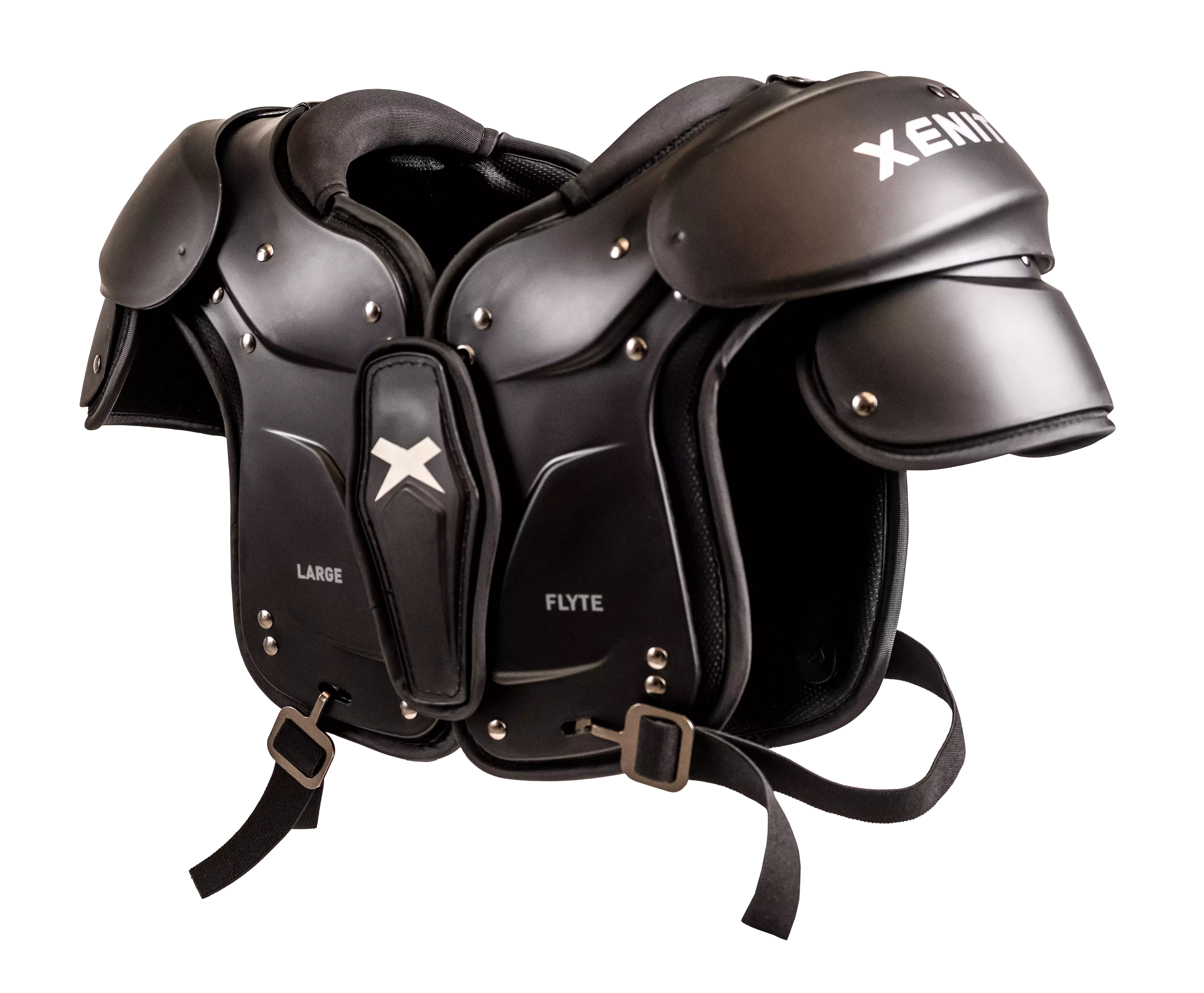 Flyte 2 SF Shoulder Pad Front Angle. #style_sf