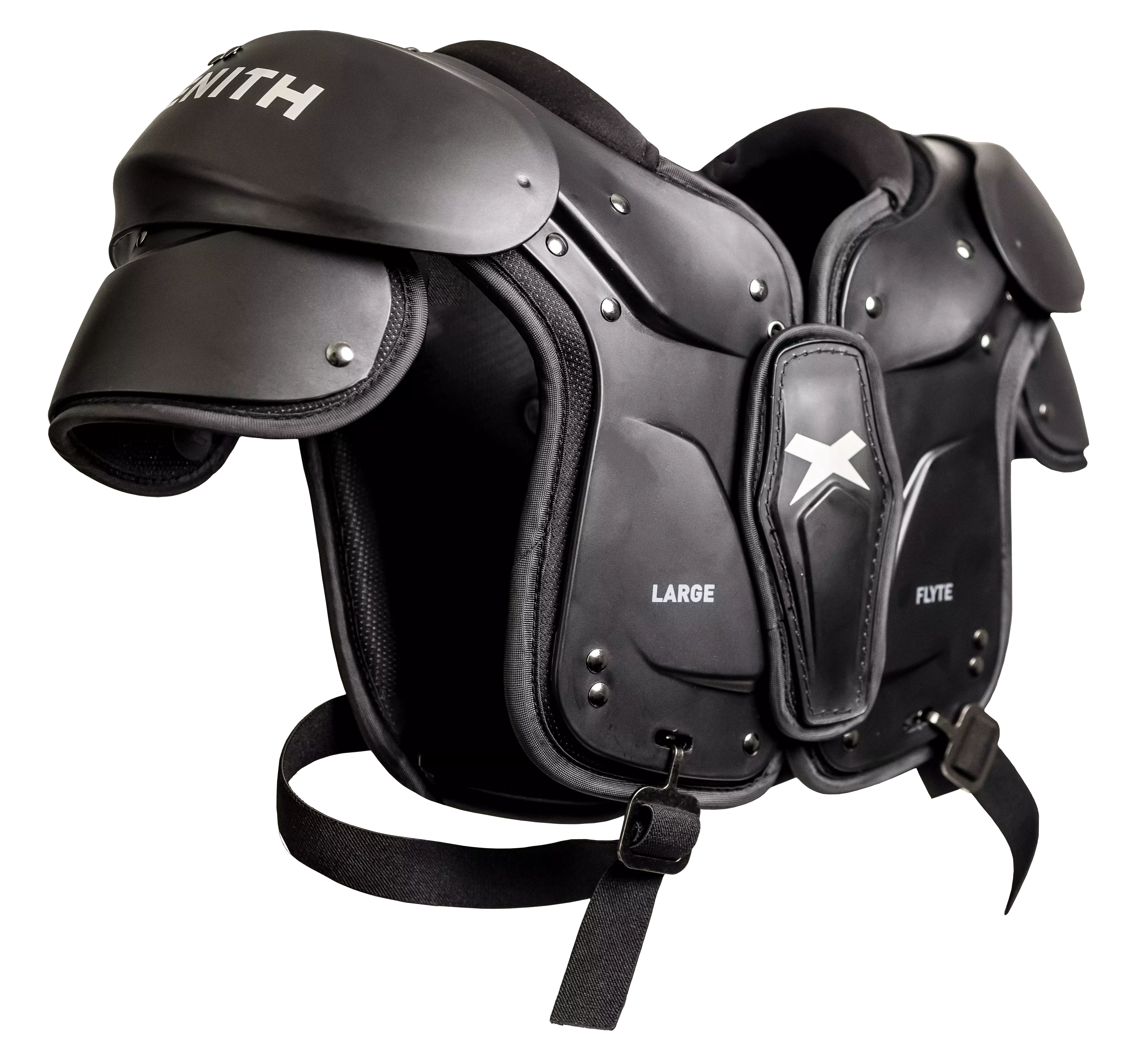 Flyte 2 SF Shoulder Pad Front Angle. #style_sf