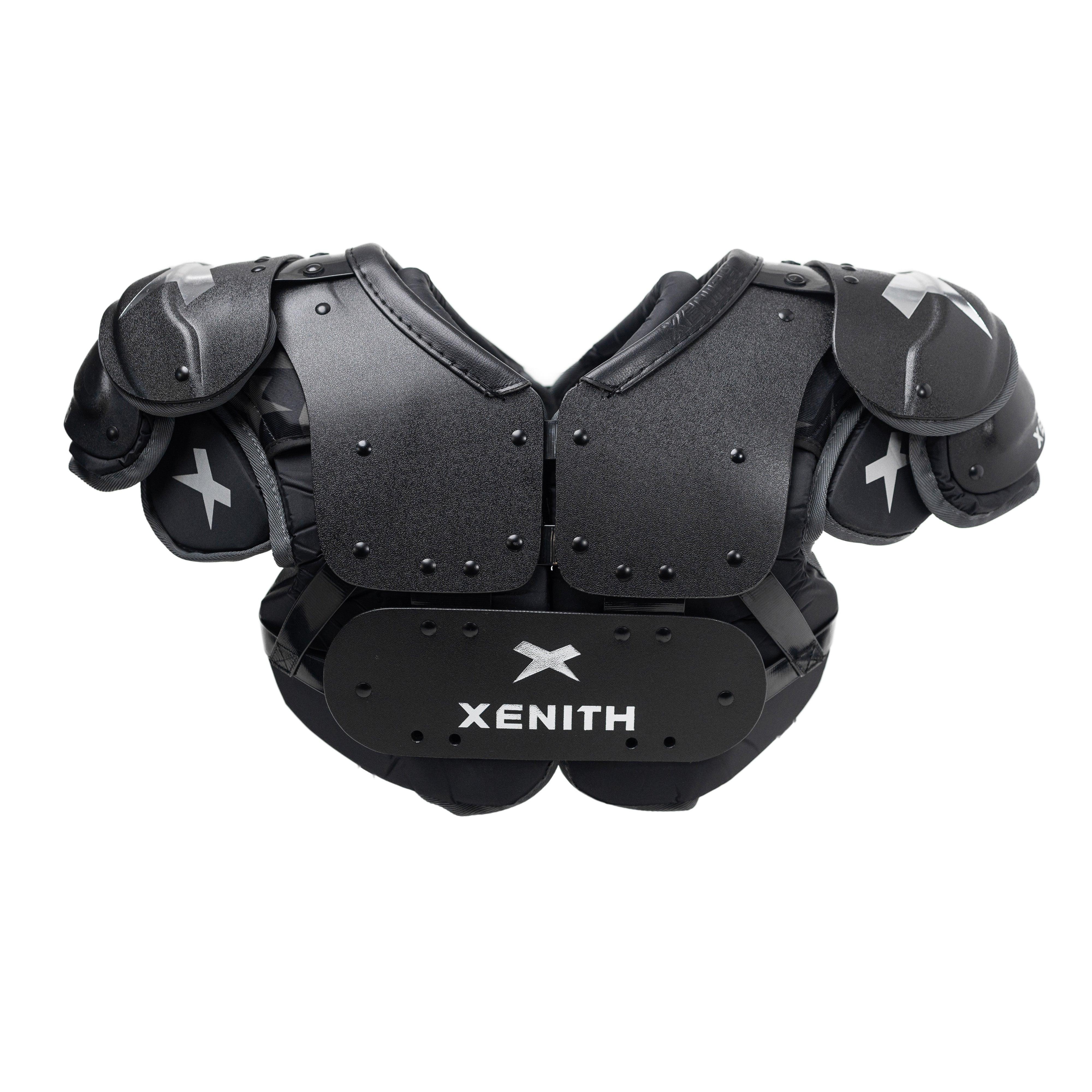 Black Xenith Pro Skill shoulder pad from the back #style_Skill