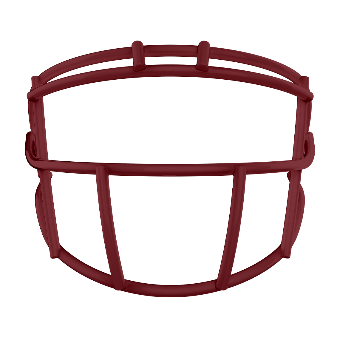 Color::cardinal | Cardinal XRS-21X face mask for football helmet.