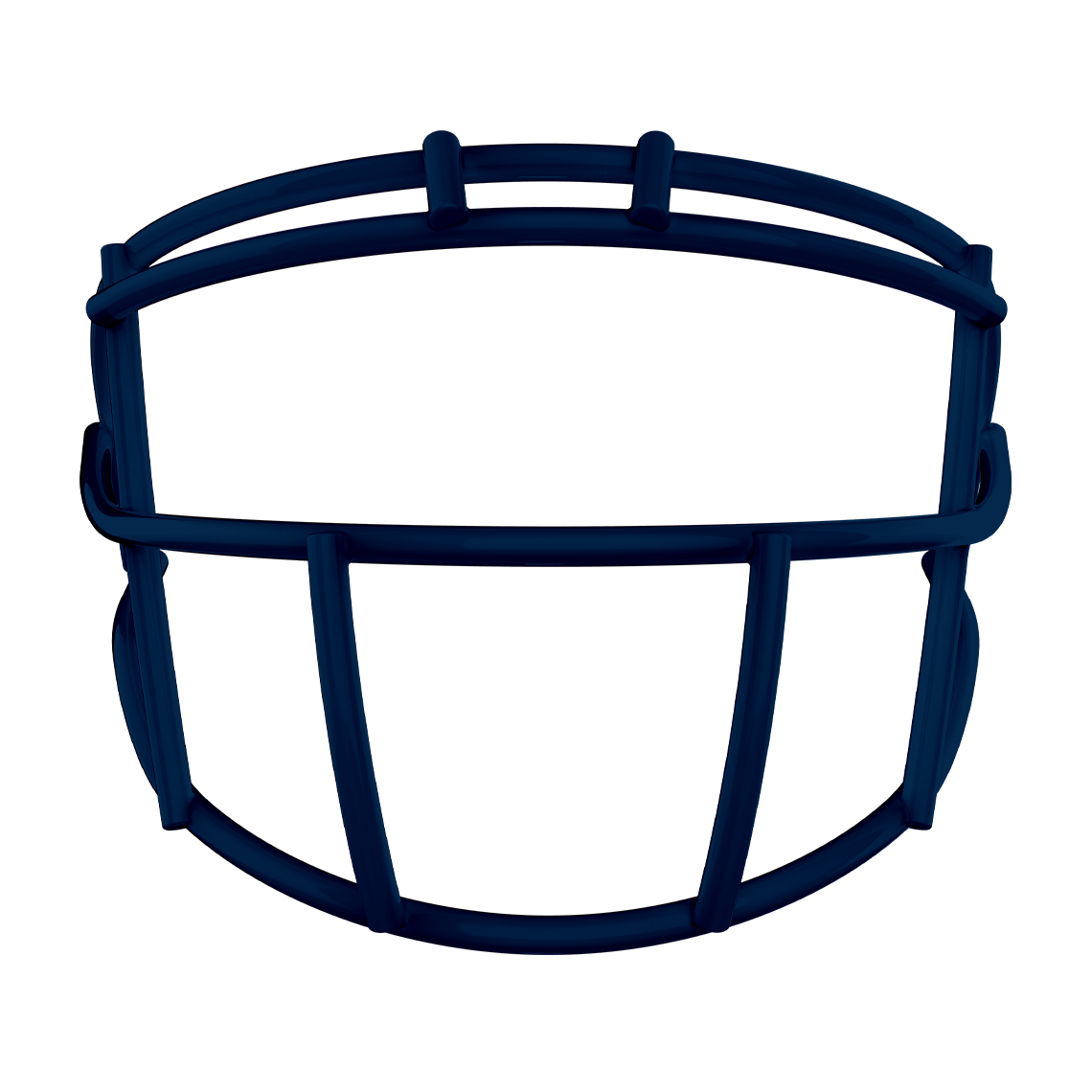 Color::navy | Navy XRS-21X face mask for football helmet.