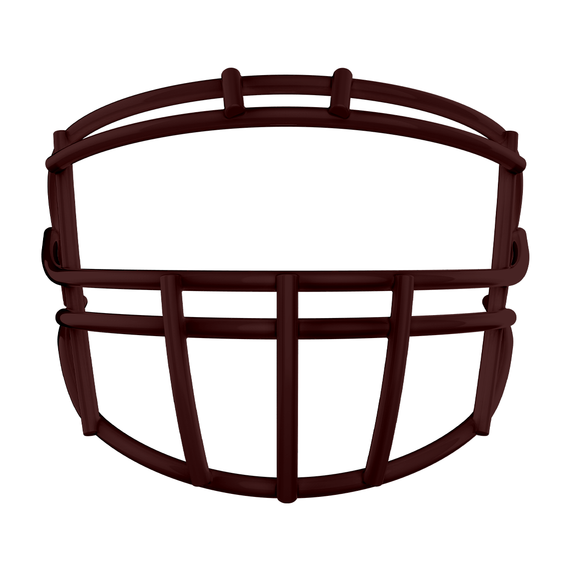 Color::brown | Brown XRS-22X face mask for football helmet.