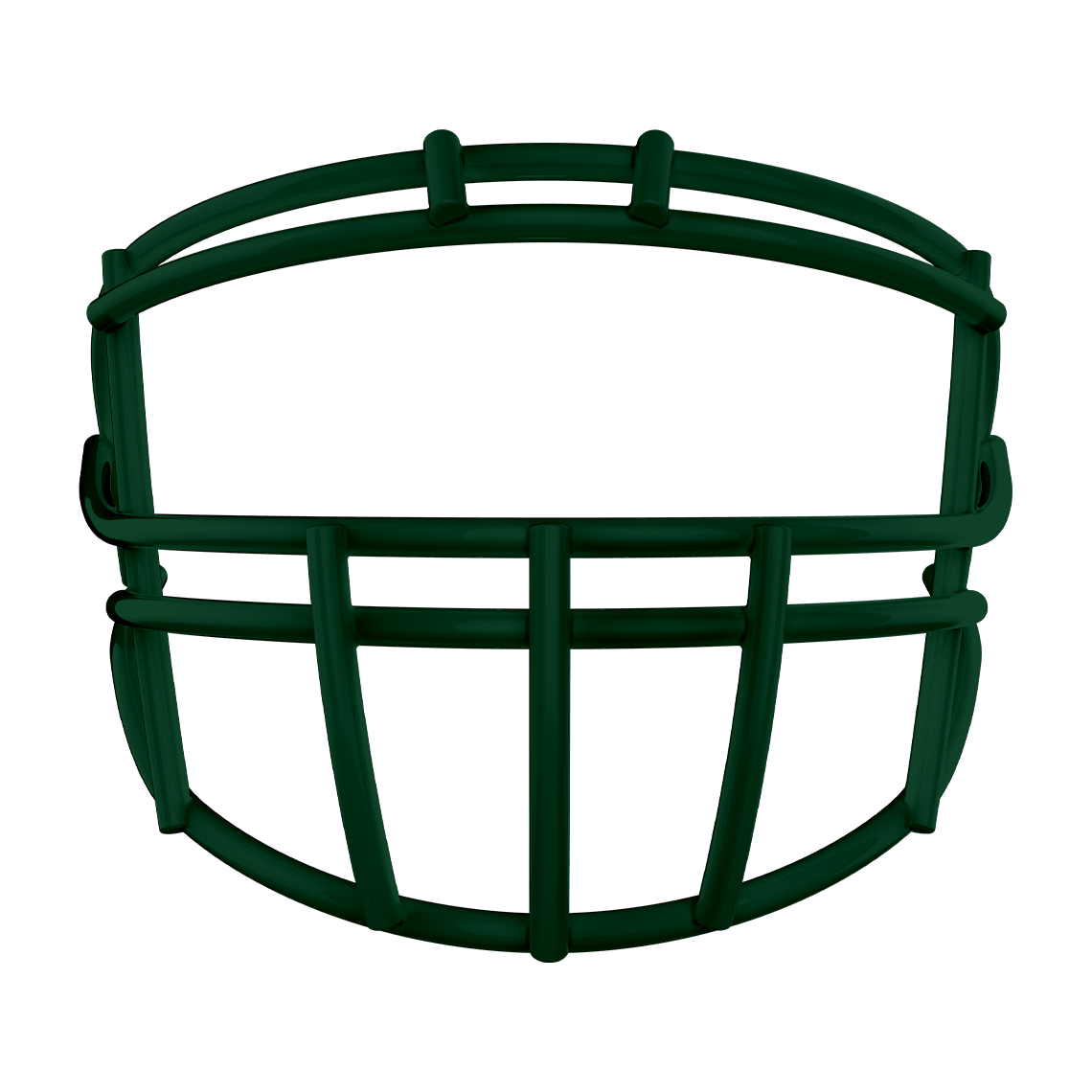 Color::dark green | Dark green XRS-22X face mask for football helmet.