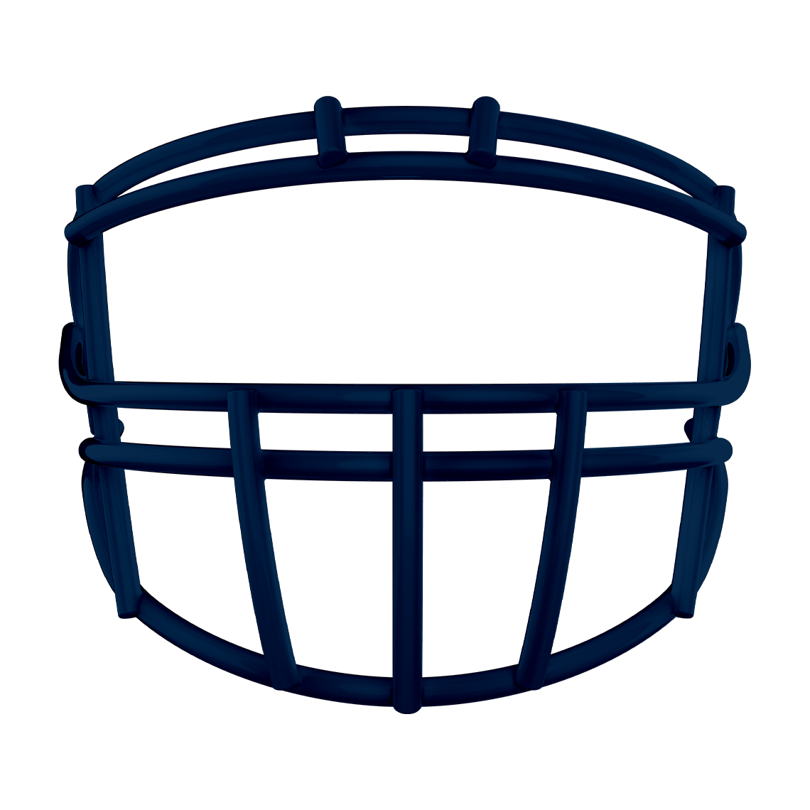 Color::navy | Navy XRS-22X face mask for football helmet.