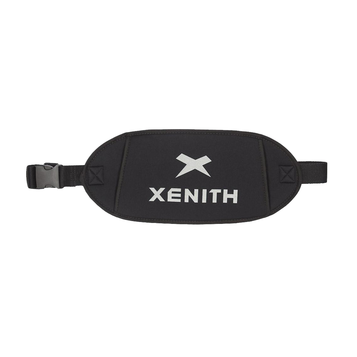 Color::black | Black Xenith hand warmer with white logo.