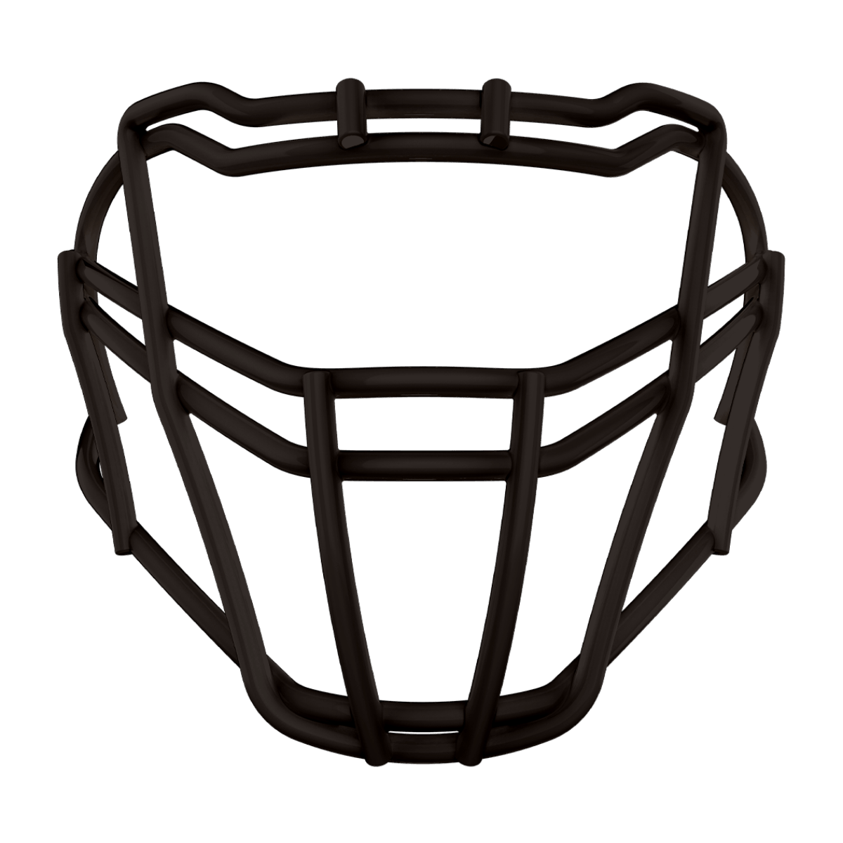 Black Predator face mask for football helmet.