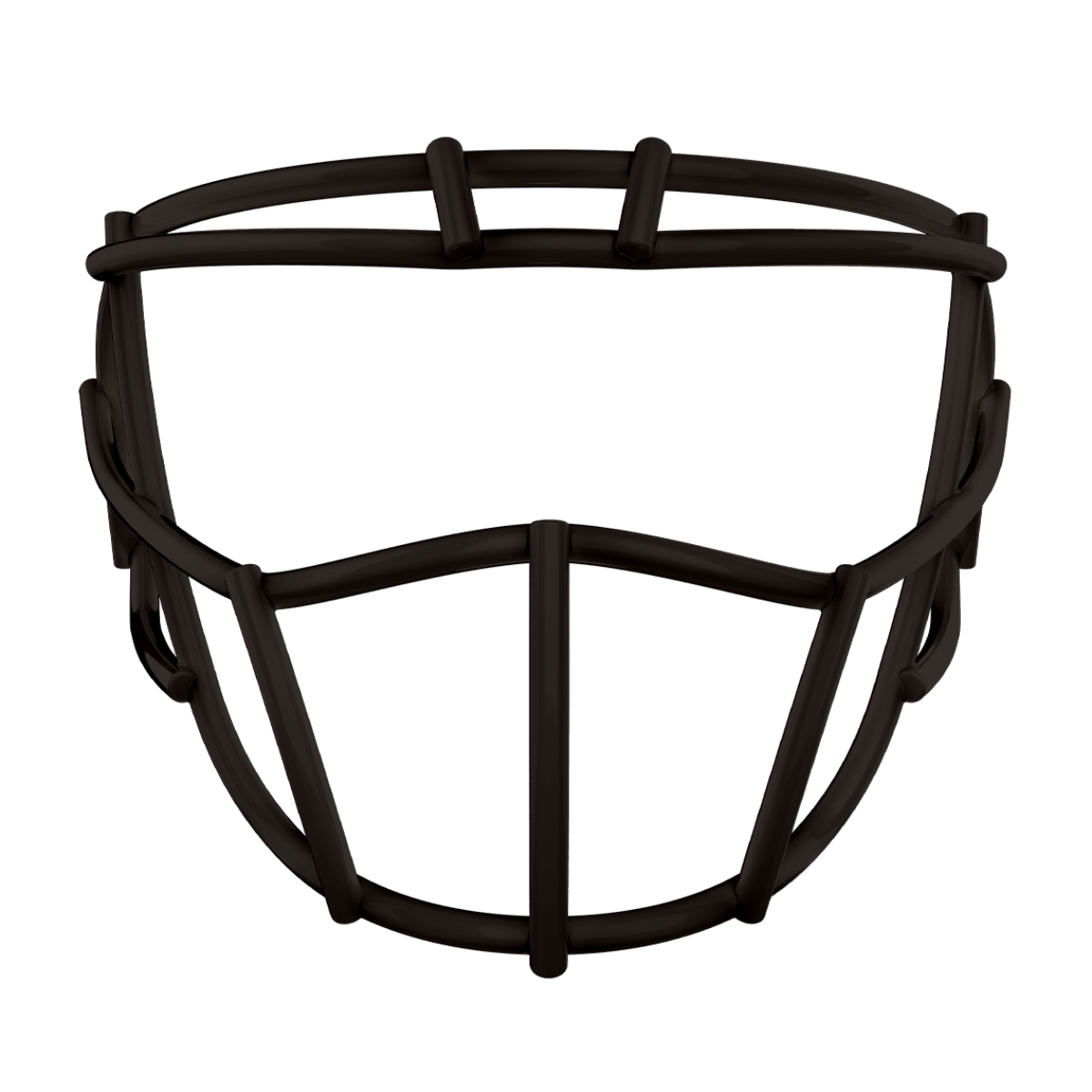 Black Pride face mask for football helmet.