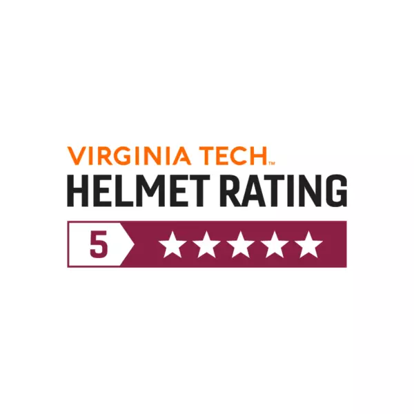 Viginia tech 5 star helmet rating.