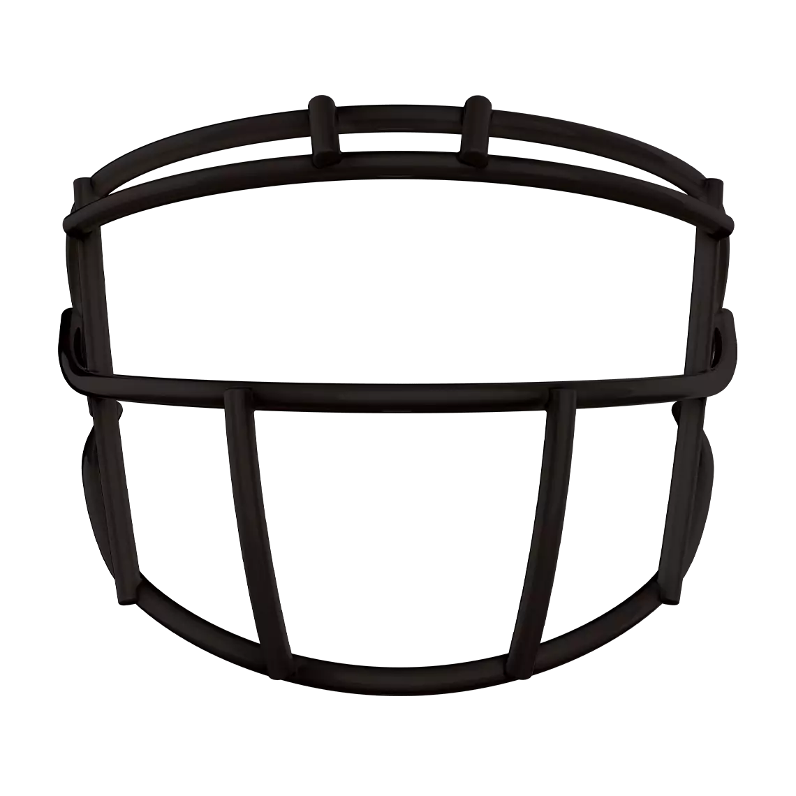 Black XRS-21X face mask for football helmet.