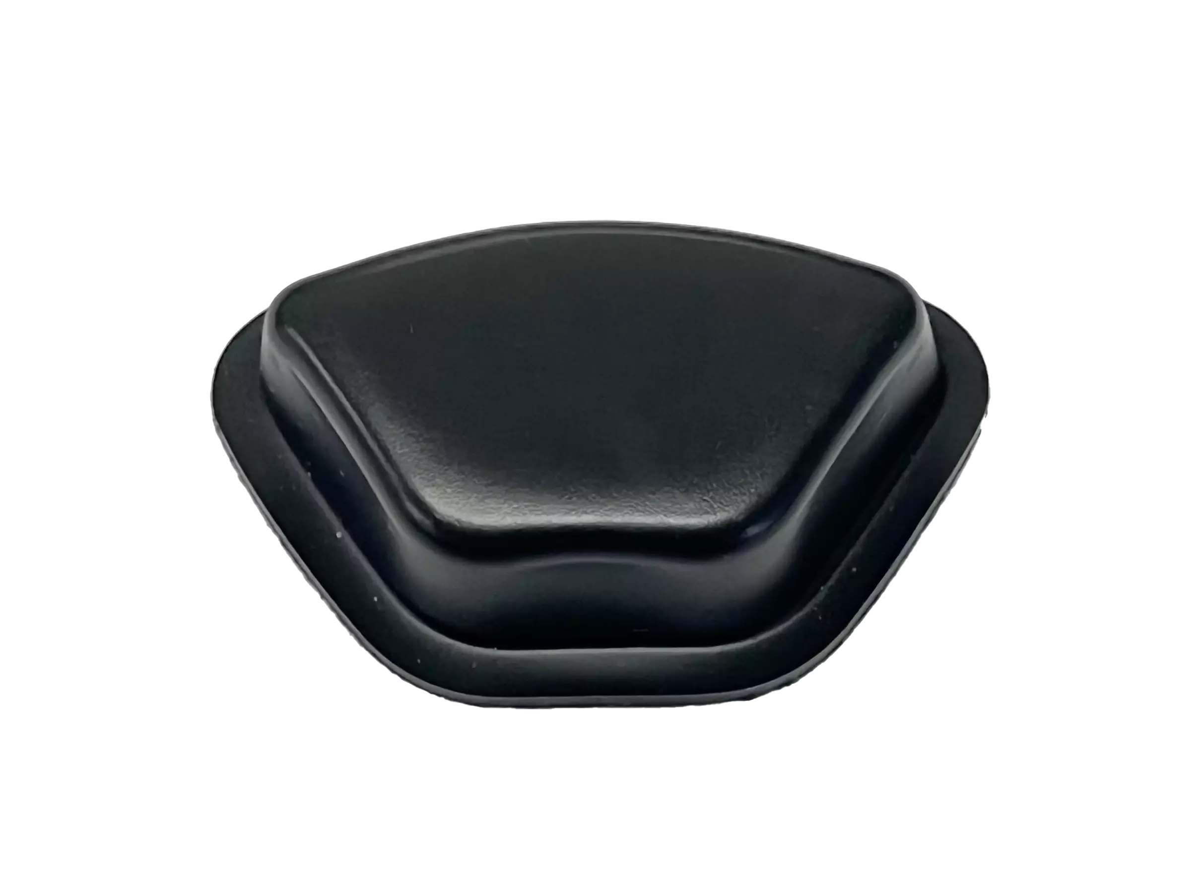 Top Side view of black Universal Jaw Pad.