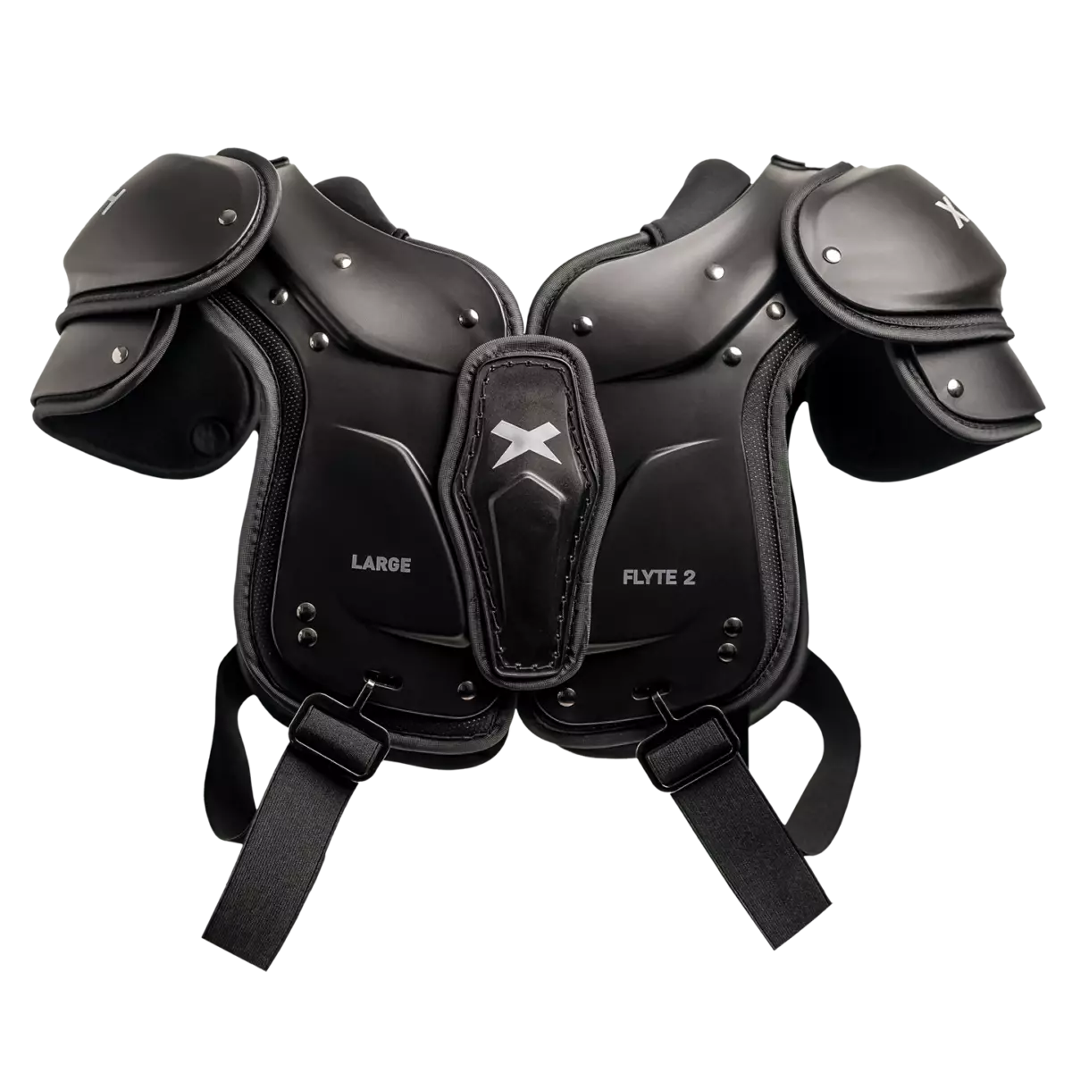 Flyte2 SF Football Shoulder Pad Front View