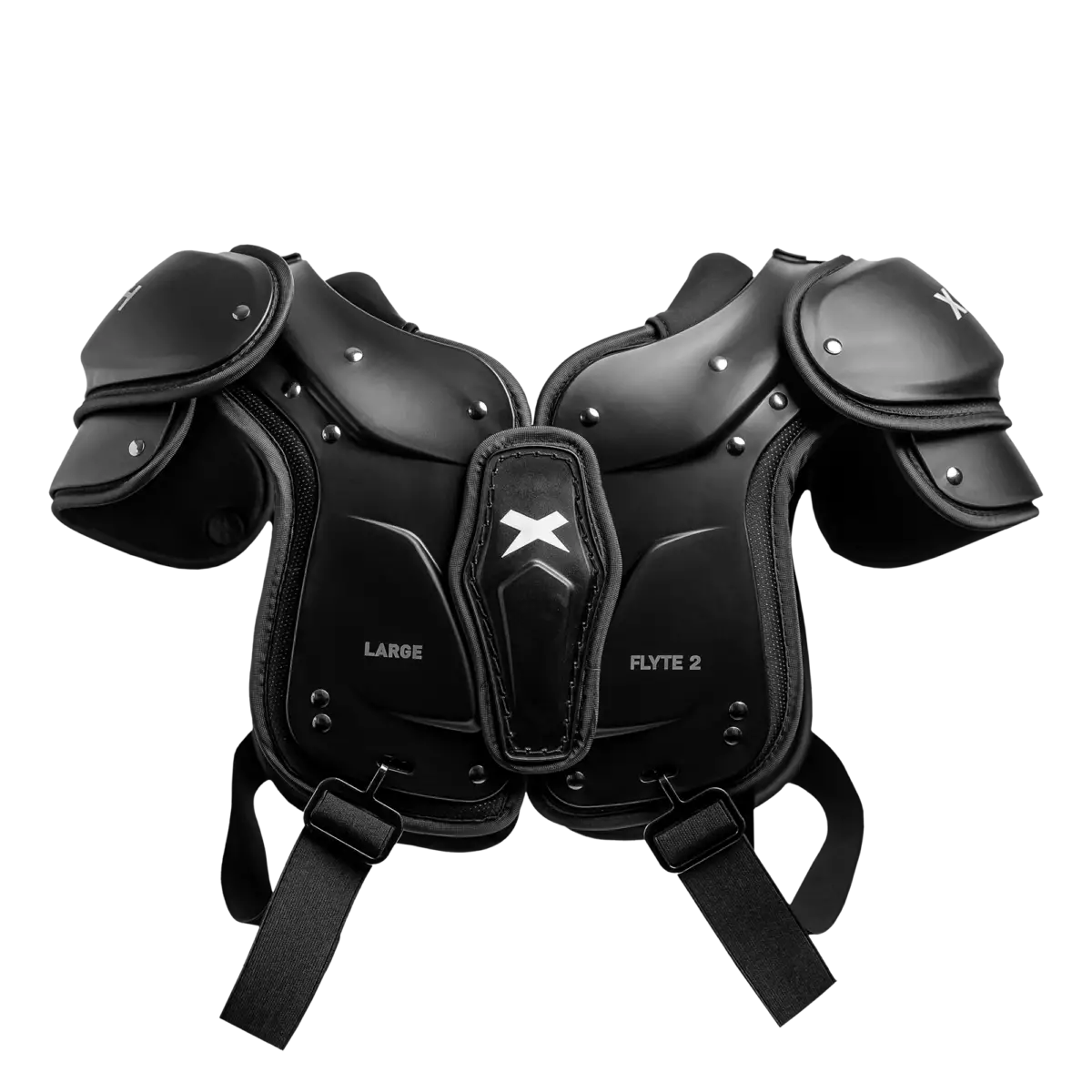 Flyte2 SF Football Shoulder Pad Front View