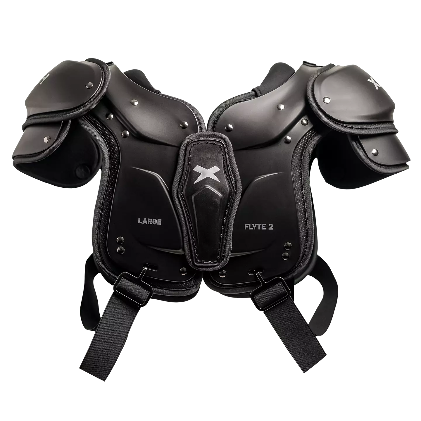 Flyte2 SF Football Shoulder Pad Front View