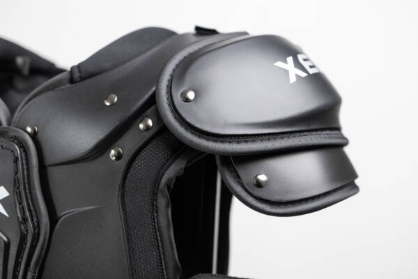 Zoomed in image of the Xenith Flyte 2 TD epaulets